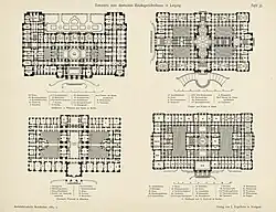 Alternativentwürfe zum Reichsgericht in Leipzig