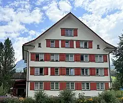 Das ehemalige Armenhaus in Nesslau, heute Alterswohnungen