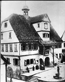 Altes Rathaus vor Umbau