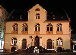Altes Rathaus bei Nacht