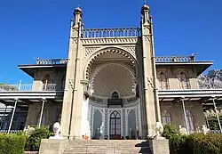 Alupka: Südansicht des Woronzow-Schlosses