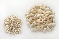 Gepuffter Amarant und Puffreis