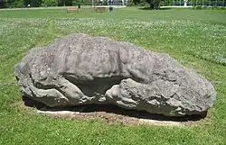 Skulptur Die Kämpfenden