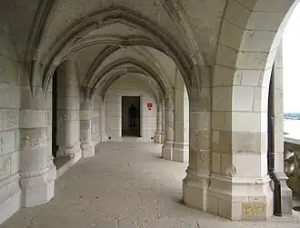 Loireseitige Galerie im Flügel Karls&nbsp;VIII.
