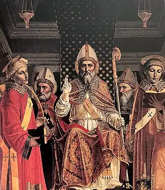 Bergognone, Retabel vom Heiligen Syrus (1490-1491).