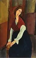 Amedeo Modigliani: Jeanne Hébuterne, 1919, Privatsammlung