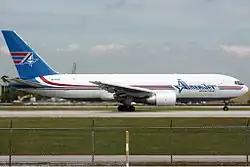 AmeriJet International Boeing 767-200 LDS