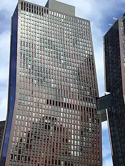 Kupferne Südfassade von American Copper West