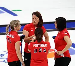 Das US-amerikanische Curlingteam
