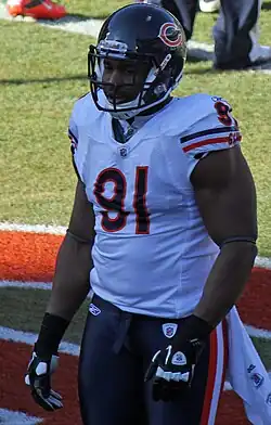 Amobi Okoye spielte bis 2010 für die Texans.