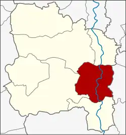 Karte von Ang Thong, Thailand, mit Mueang Ang Thong