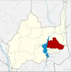 Karte von Lop Buri, Thailand, mit Tha Luang