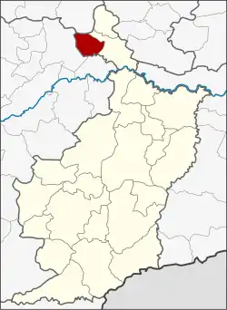 Karte von Buri Ram, Thailand, mit Ban Mai Chaiyaphot