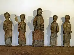 Detail: Die mittleren Apostel