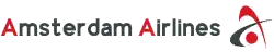 Das Logo der Amsterdam Airlines