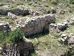 Minoisches Gebäude 2 (Nordseite des Gipfels)