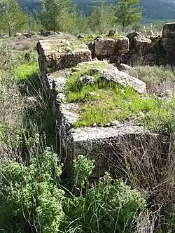 Ruine eines an­ti­ken Baus, nahe Neweh Michael in Matteh Jehudah, 2018