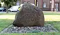 Gedenkstein zur 1000-Jahr-Feier
