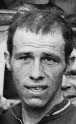 André Dierickx bei der Gullegem Koerse 1970