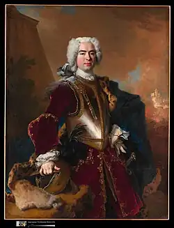Nicolas de Largillière: André François Alloys de Theys d'Herculais (1692–1779), 1727