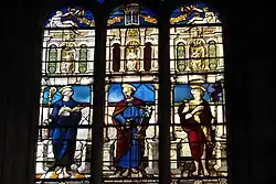 Heiliger Benedikt, Apostel Petrus, Johannes der Täufer