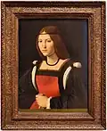 Andrea Solari (1460–1524), Porträt der Bianca Francesca Sforza