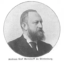 Andreas von Bernstorff, 1901