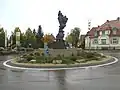 Zuversicht, Bronze, 2009, Kreisverkehr­gestaltung in Heubach[3]