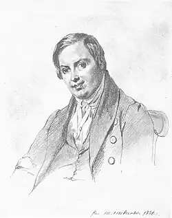 Porträt von Andrij Lysohub; Taras Schewtschenko, 1846