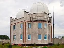 Ein Foto des Astronomischen Observatoriums Andruschiwka aus dem Jahre 2012