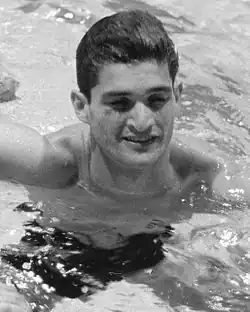 Manuel dos Santos gewann 1960 Bronze über 100 Meter Freistil
