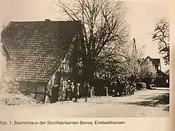 Stammhaus der Fa. Benze ca. 1870