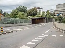 Angelrain-Brücke über den Aabach in Lenzburg