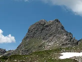 Angererkopf von der Mindelheimer Hütte