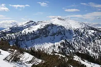 Nordostseite des Angerkogel