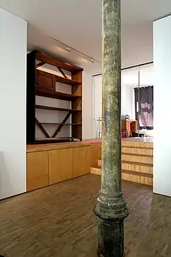 Gusseiserne Stützsäule