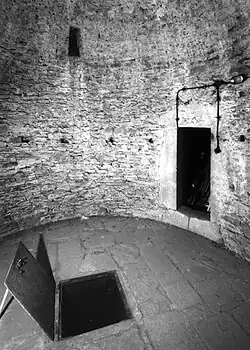 Angstloch auf Burg Wildenburg