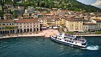 Ankunft Schiff in Salo, 2024