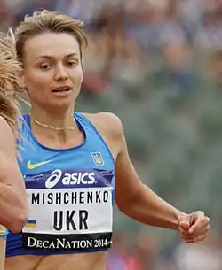 Hanna Mischtschenko Rang acht in 4:09,78&nbsp;min