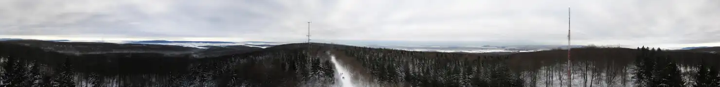 Panoramabild vom Annaturm (Januar 2009)