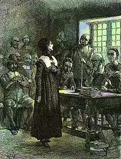 Anne Hutchinson on Trial, 1901