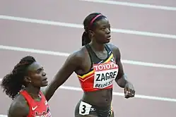 Anne Zagré Rang drei in 12,88&nbsp;s