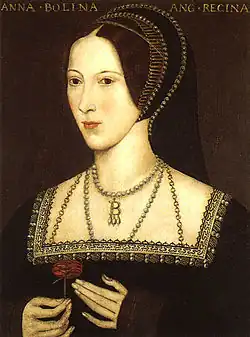 Anne Boleyn †&nbsp;19.&nbsp;Mai 1536