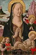 Anonym (Ferrara): Madonna mit Kind (ca. 1455)