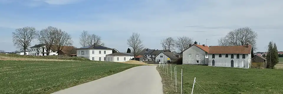 Ortsansicht Gugging von Südwest