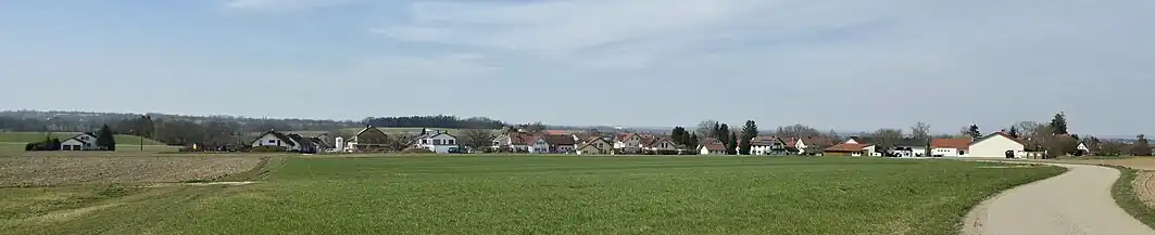 Ortsansicht Mauggen von Südost