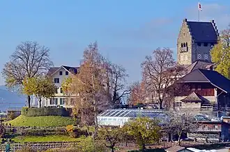 Schlossgarten und Weingut