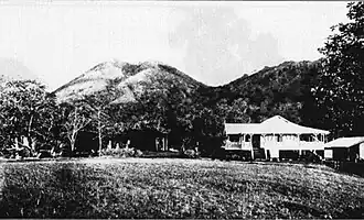 Ansicht von Rabaul und Mutter, um 1910