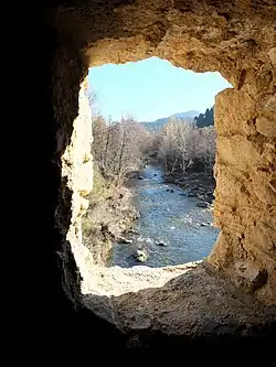 Fluss Agly von innen gesehen