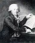 Grétry am Pianoforte (Antoine Vestier, um 1788)